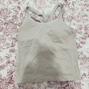Beige Women's workout Top